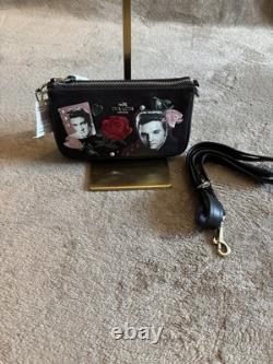 RARE & HTF Coach x Elvis Presley Limited Edition Demi Baguette Crossbody Bag
