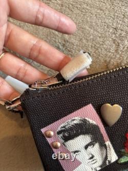 RARE & HTF Coach x Elvis Presley Limited Edition Demi Baguette Crossbody Bag