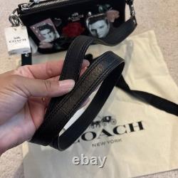 RARE & HTF Coach x Elvis Presley Limited Edition Demi Baguette Crossbody Bag