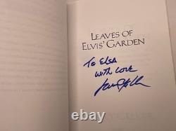 RARE Leaves of Elvis' Garden Larry Geller SIGNED Pre-Publication Elvis Presley