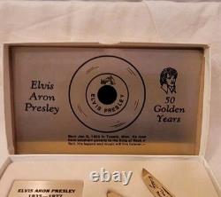 RARE Limited Edition Elvis Aron Presley Commemorative Knife Set #1 Of 2000
