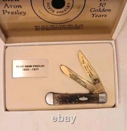 RARE Limited Edition Elvis Aron Presley Commemorative Knife Set #1 Of 2000