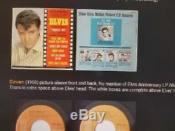 RARE MINT IN SHRINK COVER FOR ORANGE LABEL Elvis Presley TICKLE ME EPA-4383
