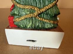 RARE McCormick Elvis Presley Mini Decanter 375ml Christmas Red Suit Musical