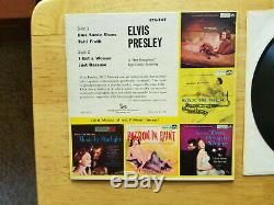 RARE NEAR MINT P. D. And ADS back LABEL Elvis Presley ELVIS PRESLEY EPA-747