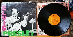 RARE NEAR MINT RIGID ORANGE LABEL Elvis Presley ELVIS PRESLEY LSP-1254 SHRINK