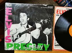 RARE NEAR MINT RIGID ORANGE LABEL Elvis Presley ELVIS PRESLEY LSP-1254 SHRINK