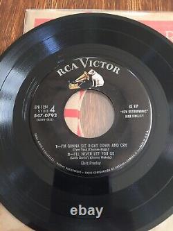 RARE NM! Rockaway 2 eps Elvis Presley RCA Victor EPB-1254 1956 No line