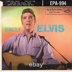 RARE NO DOG (NM/EX) Elvis Presley Strictly Elvis RCA Victor EPA-994 1957