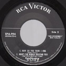 RARE NO DOG (NM/EX) Elvis Presley Strictly Elvis RCA Victor EPA-994 1957