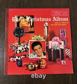 RARE OOP Elvis Presley Elvis' Christmas Album (LP, 2012) RED VINYL