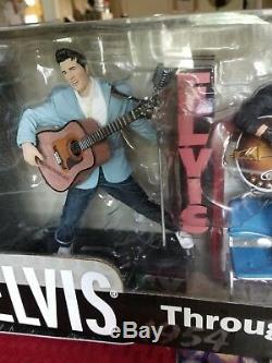 RARE/OOP/SEALED Elvis Through the Years 1954-1970 figure box set McFarlane Toys