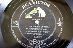 RARE ORIG56 Elvis Presley 1st Press Vinyl RCA LPM-1254 LONG PLAY Free Shipping