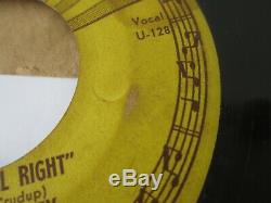 RARE ORIGINAL! SUN 209 Elvis That's All Right/ Blue Moon of Kentucky