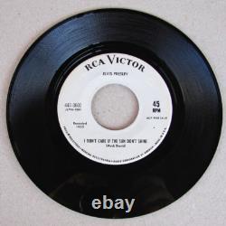RARE PROMO Elvis Presley Good Rockin' Tonight / I Don't Care If Sun Don't Shine
