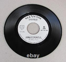 RARE PROMO Elvis Presley Joshua Fit Battle / Known Only To Him 447-0651 MINT