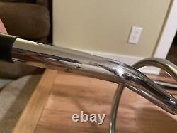 RARE-VINTAGE Elvis Presley Bar Stool 29 Tall Backless Chrome Finish Swivel Seat