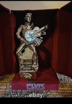 RARE Vintage 1977 Elvis Presley Musical Decanter Limited Edition with Box & COA