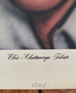 RARE Vintage 1978 Elvis Presley Art Print 42/1000 Michael Duval Finnell Signed