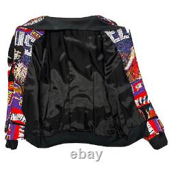 RARE Vintage 80 90 Elvis Presley All Over Print Bomber Tour Concert Jacket