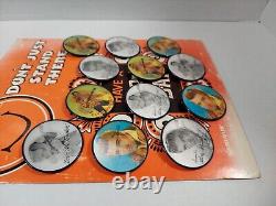 RARE Vintage Elvis Presley Original Vari-Vue Display Board with 12 Flicker Buttons