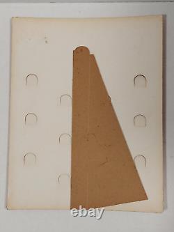 RARE Vintage Elvis Presley Original Vari-Vue Display Board with 12 Flicker Buttons