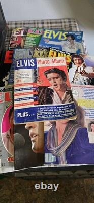 RARE Vintage Lot of 16 Elvis Presley Magazines & Tributes