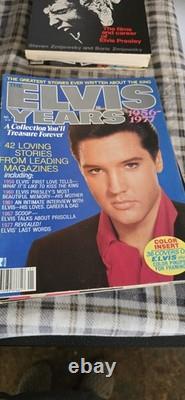 RARE Vintage Lot of 16 Elvis Presley Magazines & Tributes