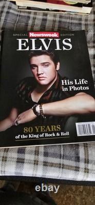 RARE Vintage Lot of 16 Elvis Presley Magazines & Tributes