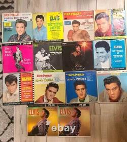 RARE elvis presley 45 rpm records lot