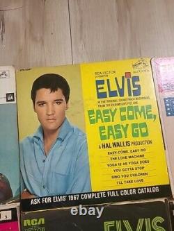 RARE elvis presley 45 rpm records lot