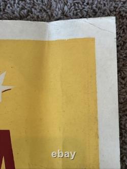 ROUSTABOUT Original 24 x 82 Silk Screen Banner 1964 ELVIS PRESLEY RARE