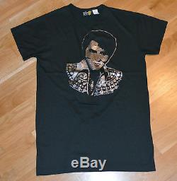 RaRe 1977 ELVIS PRESLEY vintage concert tour t-shirt (M/L) 70's Rock Soul R+B