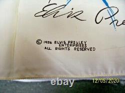 Rare 1956 Early Concert Elvis Presley Enterprises Collectible Scarf! No Reserve