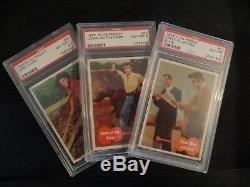 Rare 1956 Elvis Presley (66) Card Collection All High Grade PSA & 1Cent Wrapper