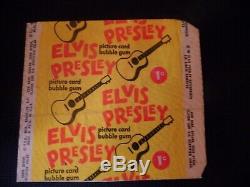 Rare 1956 Elvis Presley (66) Card Collection All High Grade PSA & 1Cent Wrapper