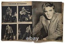 Rare 1956 Elvis Presley Life Story 100 Picture Magazine By Bartholomew House Sai