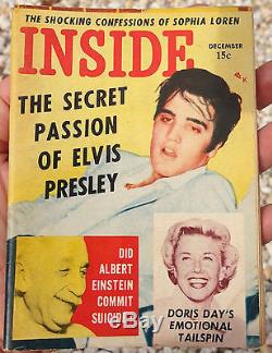 Rare! 1956 Inside Mini Magazine The Secret Passion Of Elvis Presley