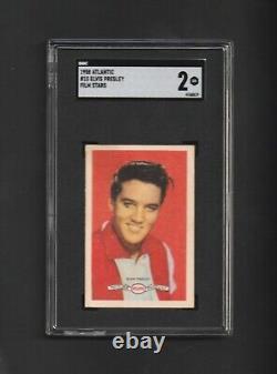 Rare 1958 Atlantic Film Stars ELVIS PRESLEY SGC Graded The King! MUST SEE