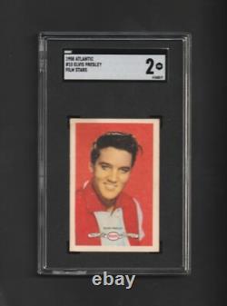 Rare 1958 Atlantic Film Stars ELVIS PRESLEY SGC Graded The King! MUST SEE