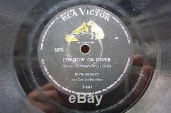 Rare 1960 Elvis Presley 78 It's Now Or Never / Mess Of Blues Rca Colombia 5372