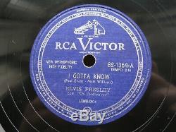 Rare 1960 Elvis Presley 78 RPM I Gotta Know / Are You Lonesome Tonight Rca 1364