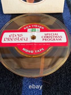 Rare 1967 Elvis Presley Special Christmas program Reel HEAR Memphis radio LISTEN