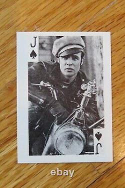 Rare 1969 Globe Imports 53 PLAYING CARDS Complete MONROE BOB DYLAN ELVIS PRESLEY