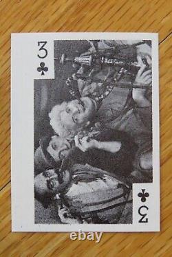 Rare 1969 Globe Imports 53 PLAYING CARDS Complete MONROE BOB DYLAN ELVIS PRESLEY