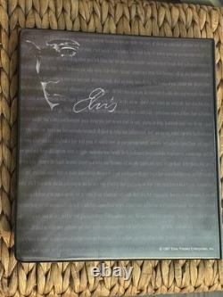 Rare 1997 Elvis Presley Enterprises Licensee Style Guide Binder
