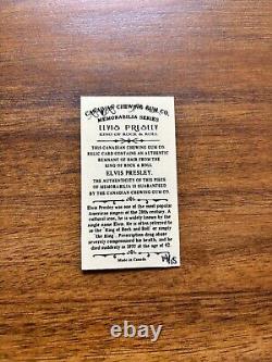 Rare 2011 Elvis Presley Remnant Of Hair The Canadian Chewing Gum Co. 14/15
