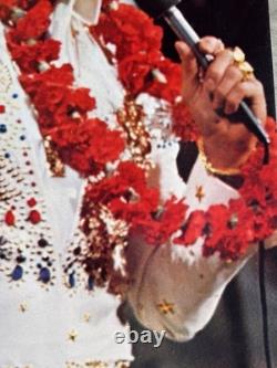 Rare 70s Elvis Presley Laminated Poster ORIGINAL