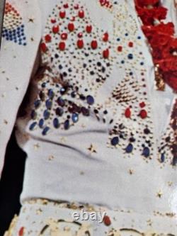 Rare 70s Elvis Presley Laminated Poster ORIGINAL