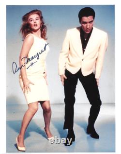 Rare ANN-MARGRET Signed 8x10 Photo with Elvis Presley in Viva Las Vegas